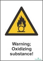 Warning; Oxidizing substance