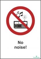 No noise!
